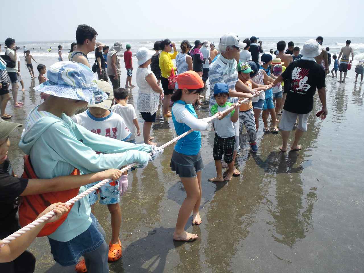 九十九里町観光協会地曳網大会